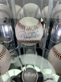 New York Yankees Greats Autosigné Baseballs En Cas D'affichage Coa Jsa Hof