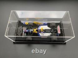 Nigel Mansell Signé 1/18 1992 F1 Camel Williams Fw14b Vitrine de présentation Preuve Coa