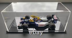 Nigel Mansell Signé 1/18 1992 F1 Camel Williams Fw14b Vitrine de présentation Preuve Coa