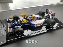 Nigel Mansell Signé 1/18 1992 F1 Camel Williams Fw14b Vitrine de présentation Preuve Coa