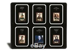 Nouveau Harry Potter Stamp Set In Deluxe Case Display Avec Coa Ltd Ed Seulement 2500