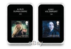Nouveau Lot De Tampons Harry Potter Dans Une Vitrine De Luxe Avec Coa Ltd Ed Only 2500