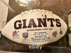 Odell Beckham Jr. Signé Autographed Giants Football /coa +display Case