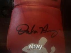 Oscar De La Hoya Signé Everlast Boxing Glove Coa Dans Le Cas D'affichage