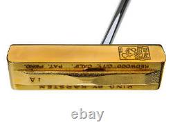 Ping Léger 1-a 50e Anniversaire Putter D'or Rh 35in Avec Boîtier D'affichage Et Coa