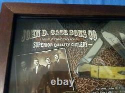 Rare 2011 Case XX Couteau John D Case Sons Edition Limitée #39/100 In Display Coa