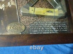 Rare 2011 Case XX Couteau John D Case Sons Edition Limitée #39/100 In Display Coa