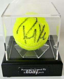 Richard Krajicek Signé Autographe Ball De Tennis Vitrine De Luxe Sport & Coa