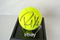 Richard Krajicek Signé Autographe Ball De Tennis Vitrine De Luxe Sport & Coa