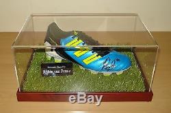 Robin Van Persie Signée À La Main Football Boot Display Case Manchester United + Coa