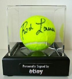 Rod Laver Signé Autograph Tennis Ball Display Case Souvenirs Sport & Coa