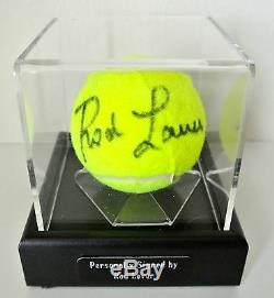 Rod Laver Signed Autograph Balle De Tennis Affichage Memorabilia Case Sport & Coa