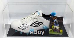 Rod Wallace Signé Autograph Football Boot Display Case Rangers Aftal Coa