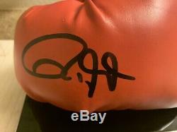 Roy Jones Jr. Signé Everlast Gant De Boxe (beckett Coa) Avec Vitrine