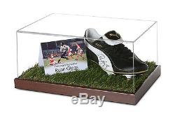 Ryan Giggs Signé Football Boot Display Case Man Utd Autograph Memorabilia + Coa
