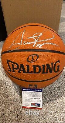 Scottie Pippen Autographié Basketball Psa Coa