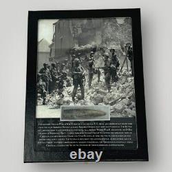 Seconde Guerre mondiale Jour J 101e Airborne Bataille de Carentan Normandie Affichage Cadeau Militaire avec COA