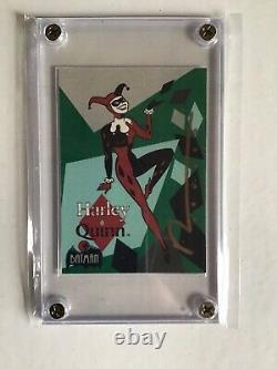 Signé Batman 1993 Harley Quinn Topps Trading Card In Display Case & Coa