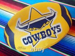 Signé? MICHAEL MORGAN Cowboys Football PROOF COA Maillot du North Queensland