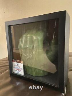 Stan Lee Signé Hulk Smash Fist Avec Vitrine Avec Coa Loa Global Authentics