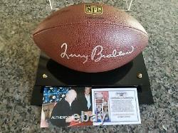 Terry Bradshaw Signed/autographed NFL Football Withdisplay Case And Coa