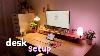 Ultimate Dream Desk Setup 2022 Cozy Esthétique Ergonomic Functional Art Supplies Organization