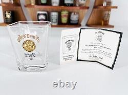 Verres à shooter de maîtres légendaires Jack Daniels 2002, lot de barils d'étagères d'ailes COA - SUPER