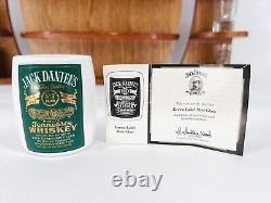 Verres à shooter de maîtres légendaires Jack Daniels 2002, lot de barils d'étagères d'ailes COA - SUPER