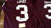 Victor Cruz Signé Umass Jersey Steiner Coa