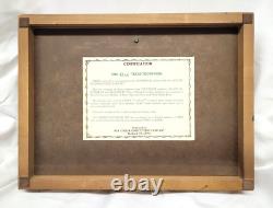 Vintage! Ensemble de couteaux CASE XX TEXAS TOOTHPICKS, boîte d'affichage d'usine! COA, #1207