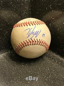 Wil Myers Autographié Jeu Utilisé Baseball Avec Affichage De Cas Et Jsa Coa