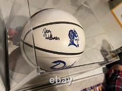 Zion Williamson Nouvelle-orléans Pélicans Autographiés Spalding Logo Basketball Avec Coa